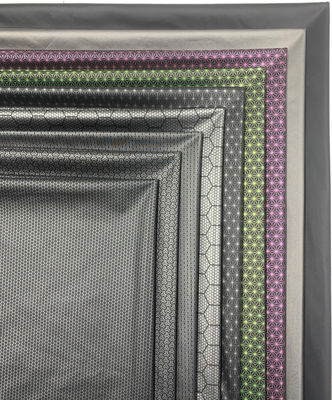 Composite 100 Polyester Functional Fabric Durable Graphene Fiber 150cm