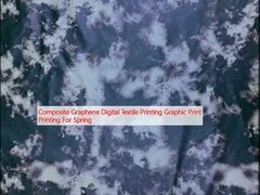 طباعة المنسوجات الرقمية المكونة من الجرافين الطباعة الرسومية الطباعة للربيع